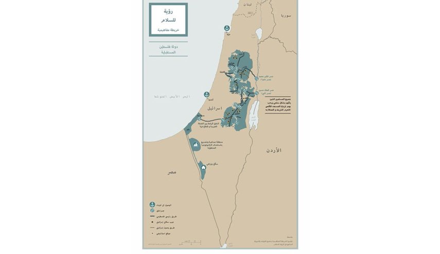 جزئیات معامله قرن/ دولت مجمع‌الجزایر فلسطین!