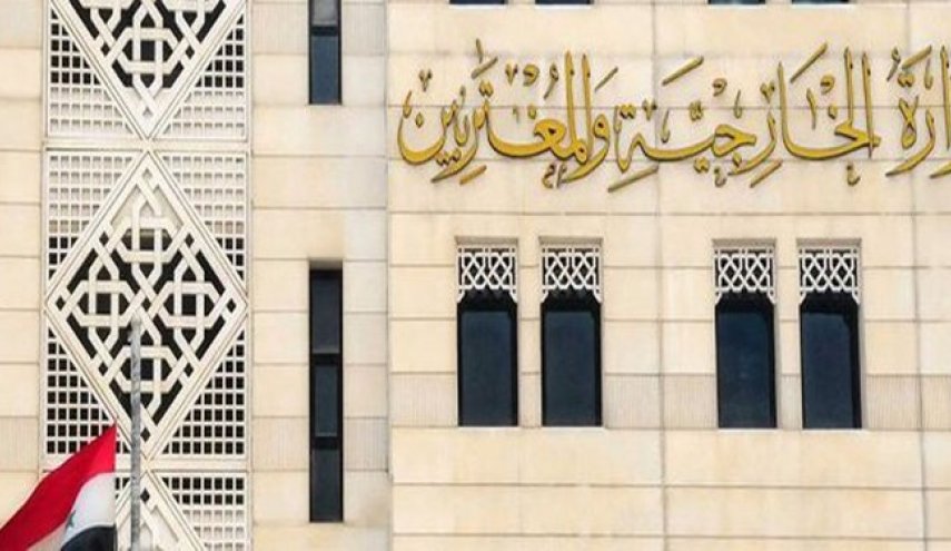 سوریه: جامعه جهانی تحقیر قوانین بین‌المللی از سوی آمریکا را محکوم کند