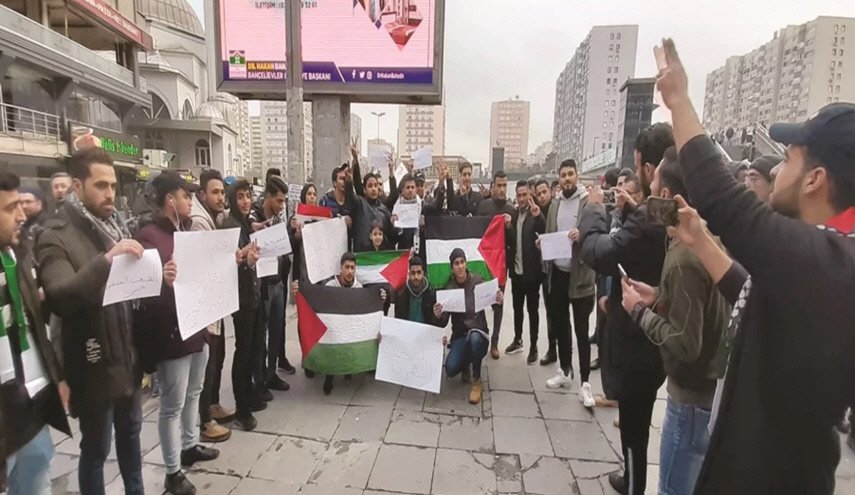 تظاهرات في تونس ضد صفقة ترامب