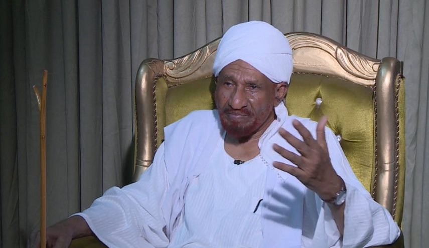 الصادق المهدي يعلن موقفه من لقاء برهان بنتنياهو