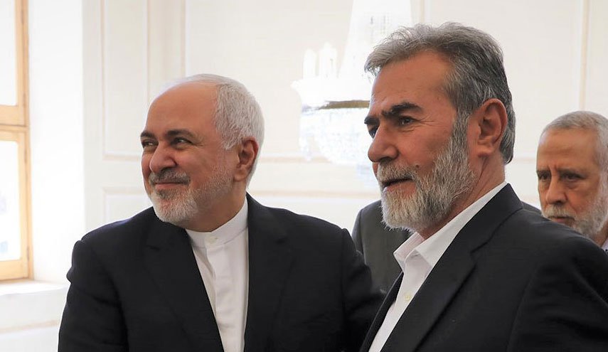 گفت‌وگوی ظریف با زیاد نخاله/ تاکید تهران بر ضرورت وحدت گروه‌های فلسطینی در مقابله با توطئه بزرگ قرن