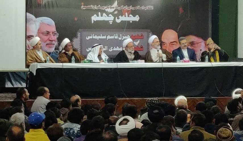 مراسم بزرگداشت چهلمین روز شهادت سردار سلیمانی در هند برگزار شد