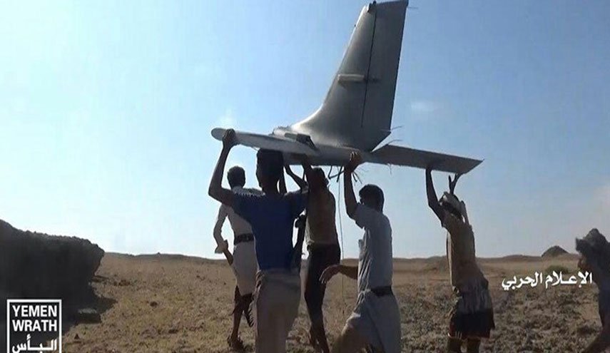 یمنی‌ها یک پهپاد جاسوسی سعودی‌ها را در مرز صعده سرنگون کردند