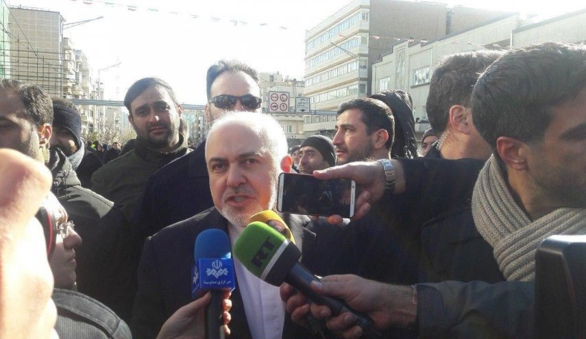 ظریف: مردم ایران به آمریکایی‌ها نشان دادند که تروریست خودشان هستند
