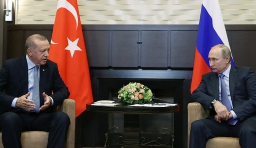 گفت‌وگوی تلفنی پوتین و اردوغان درباره اوضاع ادلب
