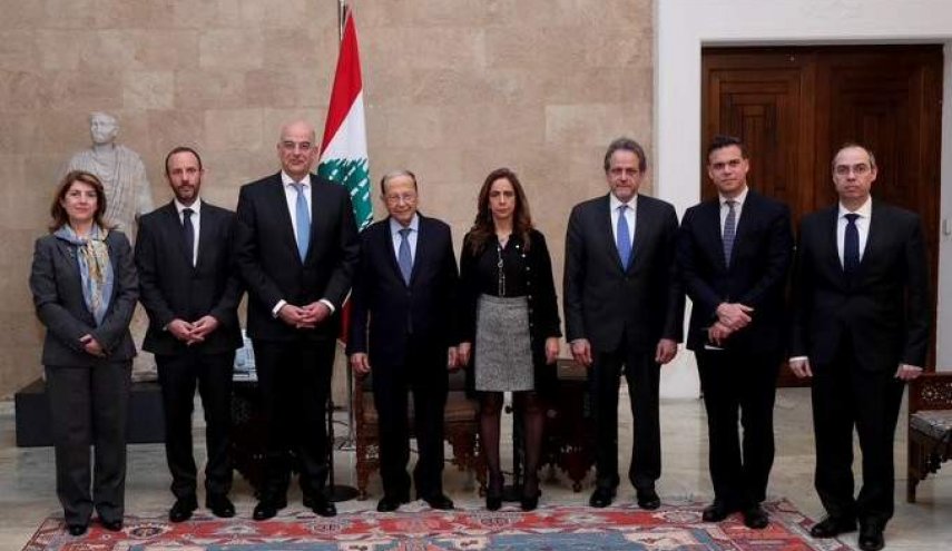 عون: نرغب في تعزيز التعاون مع اليونان وقبرص
