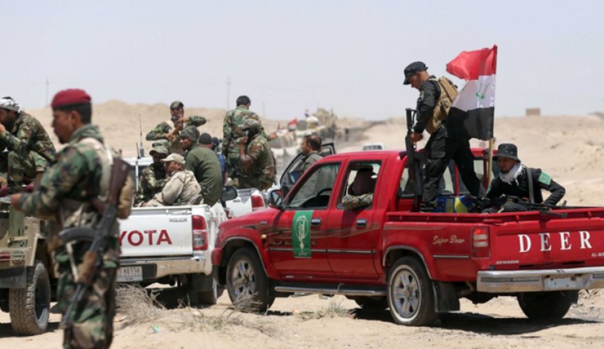 شاهد بالصور.. اصابة آمر فوج بالحشد بتفجير غربي العراق