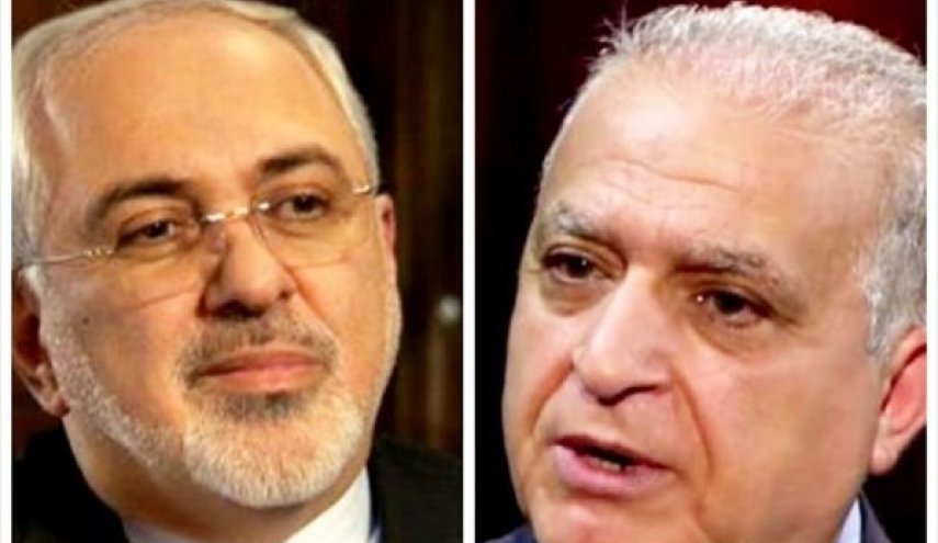 گفتگوی تلفنی ظریف و همتای عراقی درباره شیوع کرونا