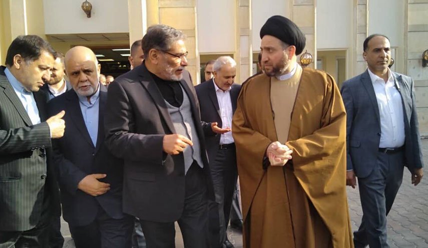 شمخانی با رهبران گروه های سیاسی عراق دیدار کرد
