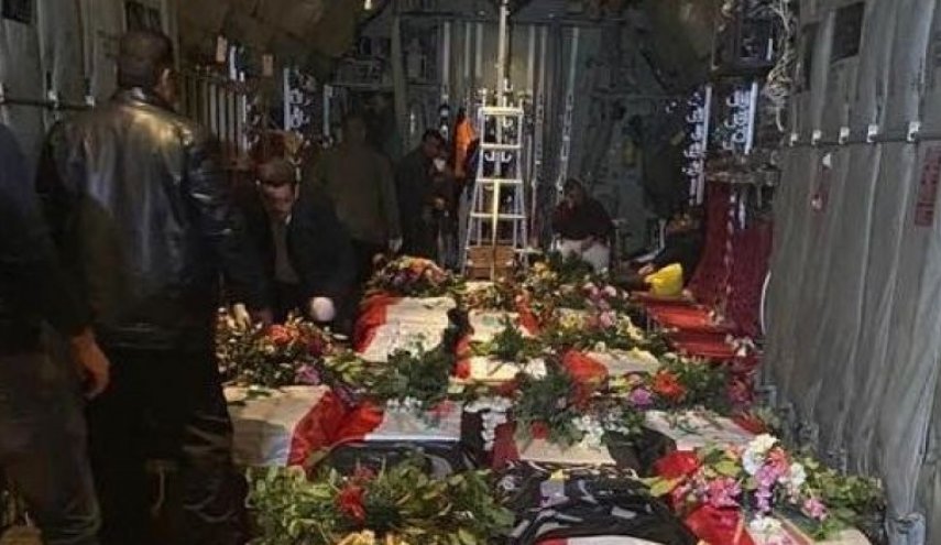 نقل 18من ضحايا حادث الزوار العراقيين لمطار النجف الاشرف
