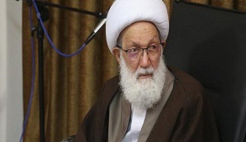 آیت‌الله عیسی قاسم بحرینی‌ها را به عدم تجمع در مساجد و محل‌های عمومی فراخواند
