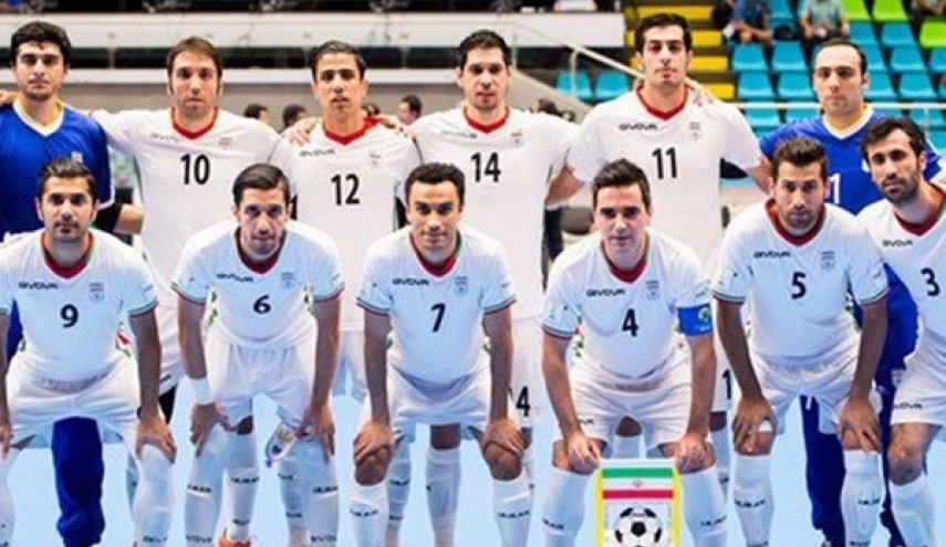 ايران في الصدارة آسيويا والسادسة عالميا بكرة الصالات

