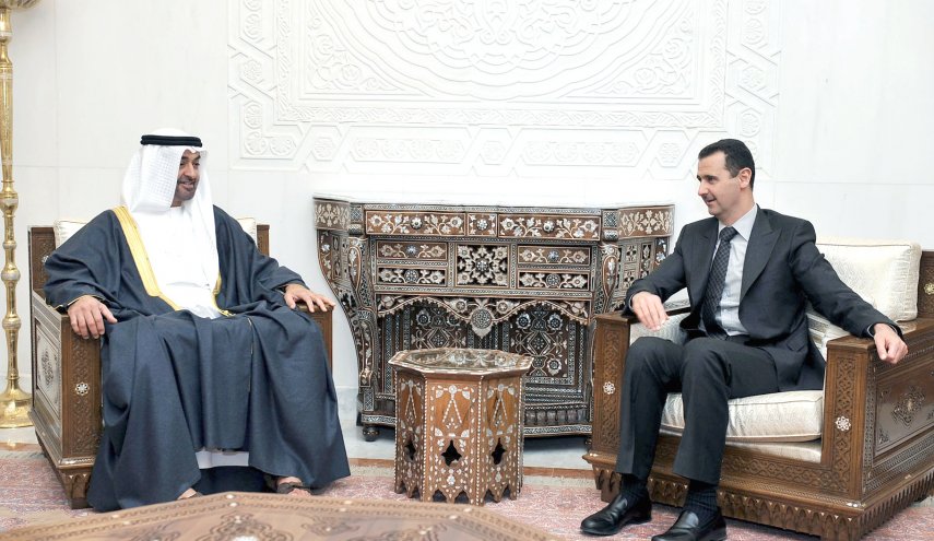  محمد بن زايد يتصل بالرئيس بشار الأسد بهذه الذريعة!