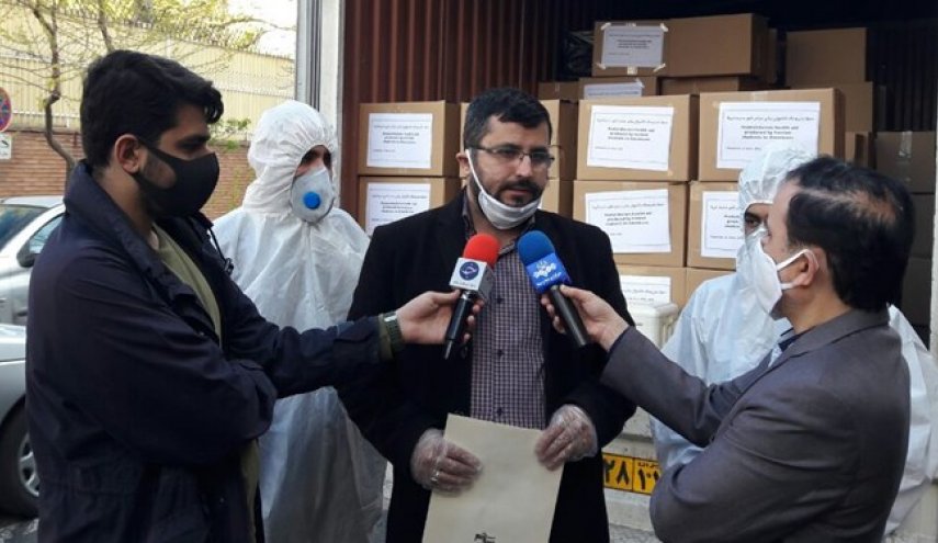 توضیحات معاون بسیج دانشجویی درباره ارسال تولیدات بهداشتی برای مستضعفان آمریکا
