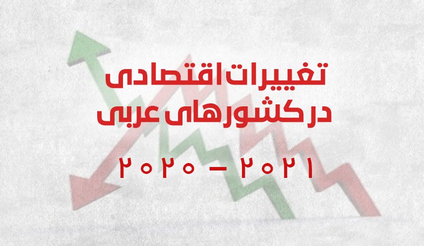 اینفوگرافیک/ تغییرات اقتصادی در کشورهای عربی 2021 - 2020