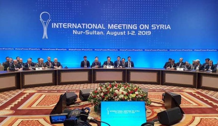 مذاکرات ویدیویی آستانه با حضور دیپلماتهای ارشد ایران، روسیه و ترکیه

