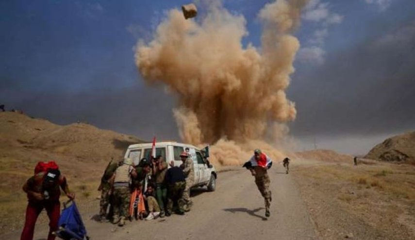 انفجار بمب کنار جاده‌ای باعث شهادت 3 نیروی حشد الشعبی شد