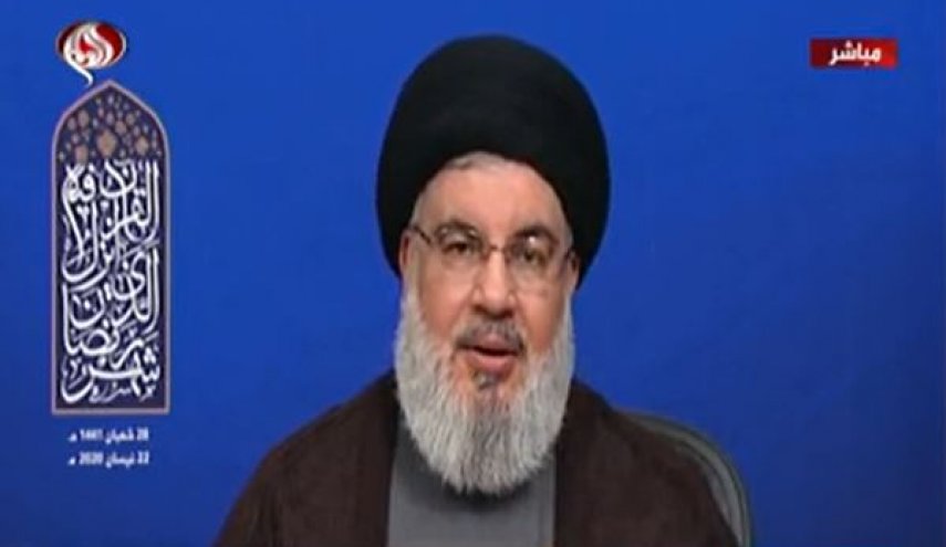 سیدحسن نصرالله: با صبر می توانیم بر کرونا و دشمن صهیونیستی پیروز شویم