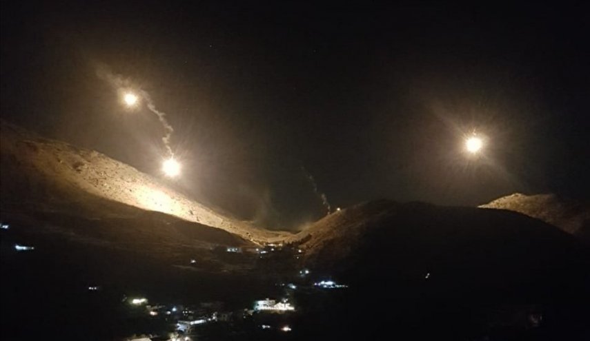 شلیک منور نزدیک مرز شبعا توسط رژیم صهیونیستی