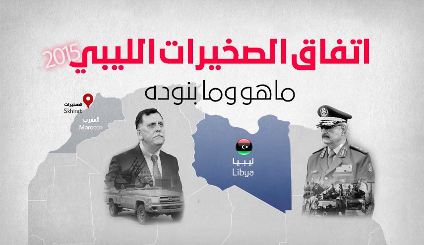 انفوجرافیك... اتفاق الصخیرات اللیبي... ما هو وما بنوده؟