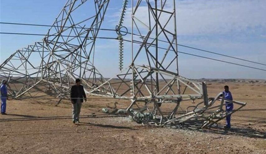 انفجار دکل‌های برق از سوی داعش با هدف ایجاد نارضایتی در عراق
