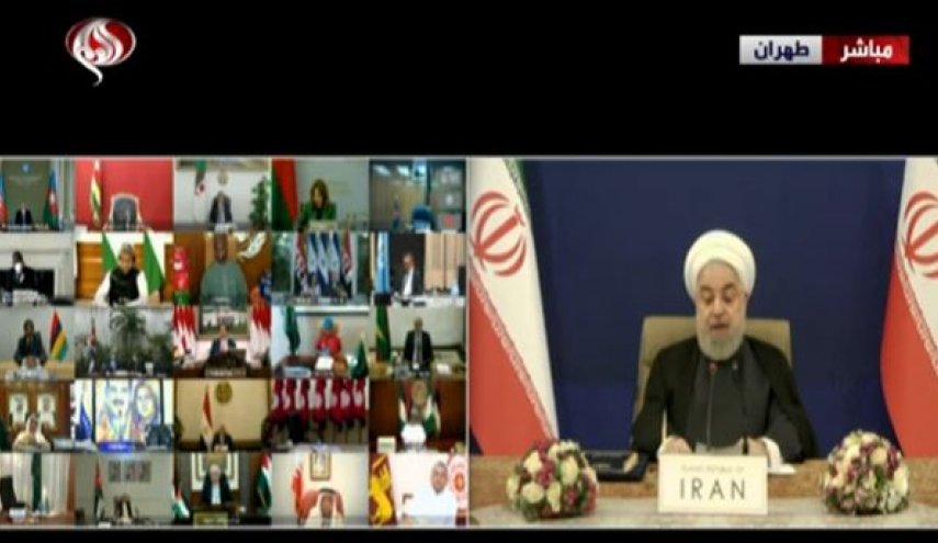 اعمال فشار به ملت‌ها در قالب تروریزم اقتصادی و تهدید نظامی باید جای خود را به همکاری برای مبارزه با تهدیدهای واقعی و مشترک دهد/ اقدامات ضدحقوق بشری آمریکا برنامه هدفمند ایران برای مقابله با شیوع کرونا را با چالش مواجه کرده است