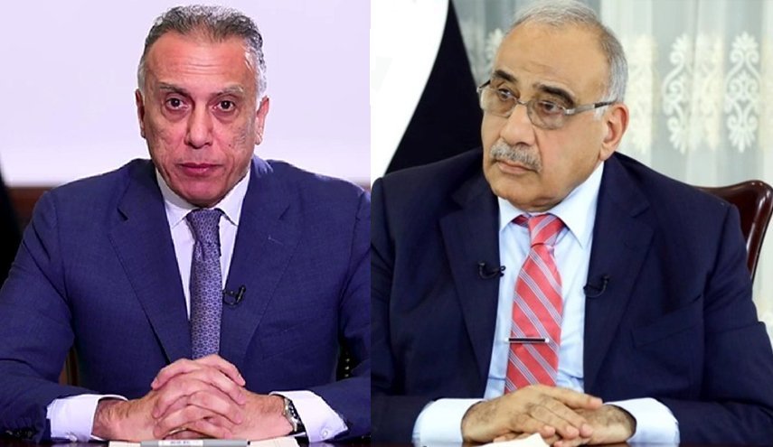  عبدالمهدي يوجه رسالة حارة إلى الكاظمي