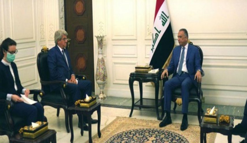 سفیر فرانسه در بغداد به دیدار نخست‌وزیر جدید عراق رفت