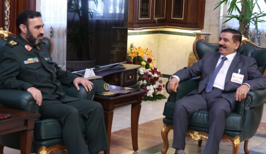 تاکید ایران بر گسترس همکاری نظامی و دفاعی با عراق