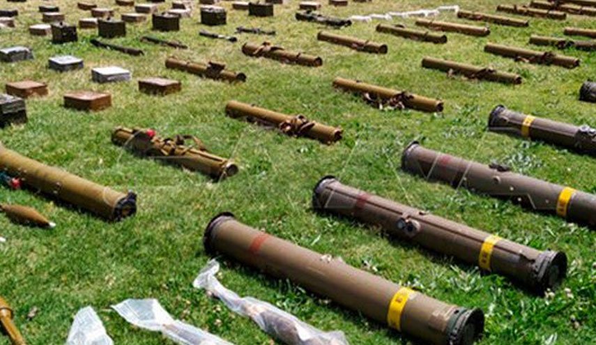 کشف انبارهای وسیع ذخایر موشکی آمریکایی و اسرائیلی در سوریه 