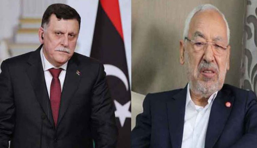 تهنئة الغنوشي للسراج بتحرير 