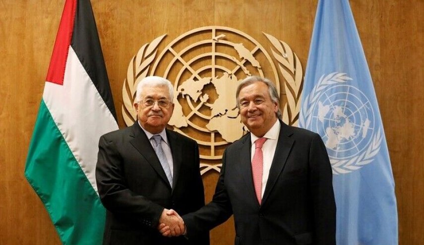 گوترش: موضع ما در قبال مسأله فلسطین هیچ تغییری نکرده است