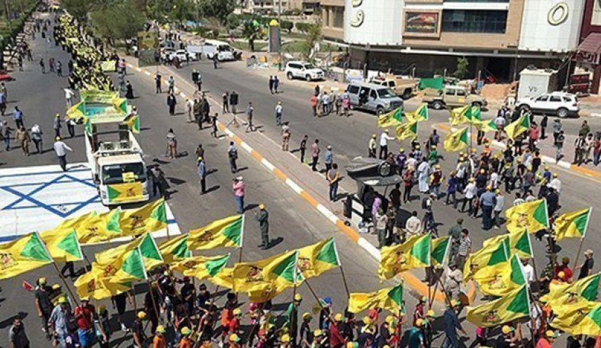 راهپیمایی روزجهانی قدس در بغداد و برخی استان‌های عراق
