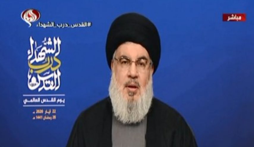 سید حسن نصرالله: فلسطین از بحر تا نهر ملک مردم فلسطین است/ ایران مرکز ثقل محور مقاومت است