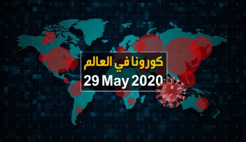 فيديوغرافيك..آخر إحصائيات كورونا في العالم - 29 أيار