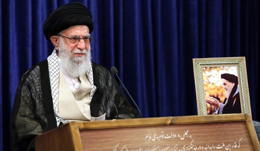 كنايه جالب رهبری به دولتمردان آمریکا در اعتراضات اخیر