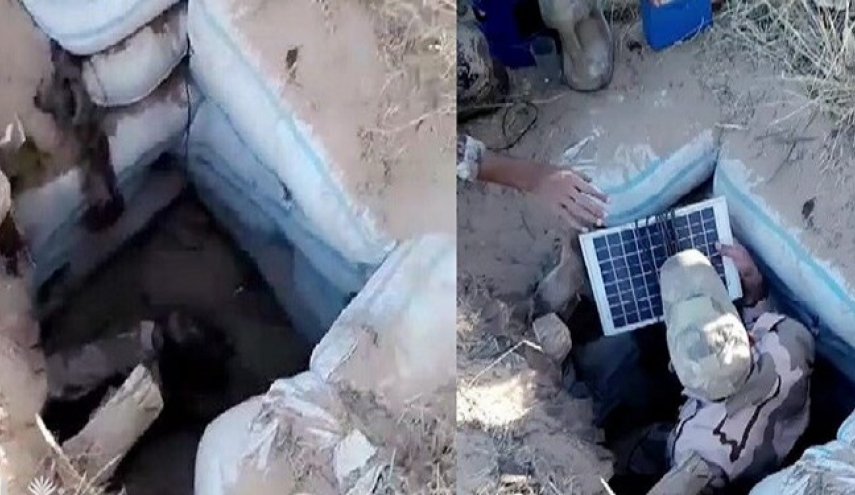 الحشد الشعبی چند مخفیگاه زیرزمینی داعش را در عراق منهدم کرد