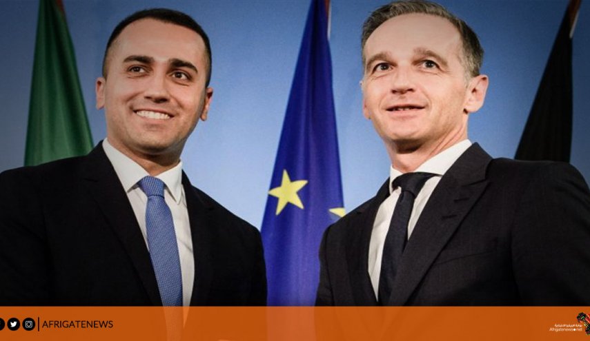 الملف الليبي على طاولة المباحثات الايطالية والألمانية