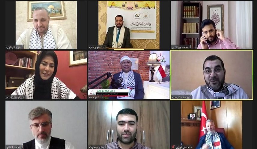 حملة إلكترونية نصرة للقدس وفضح انتهاكات الاحتلال 