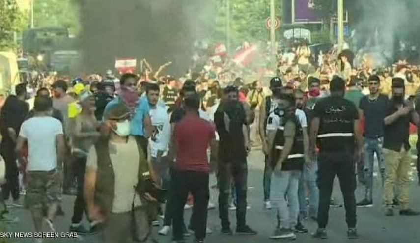 48 جريحا في أعمال الشغب ببيروت