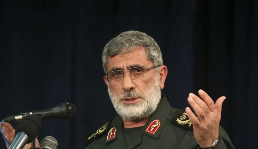 پیام تسلیت سردار قاآنی درپی درگذشت دبیرکل سابق جنبش جهاد اسلامی فلسطین
