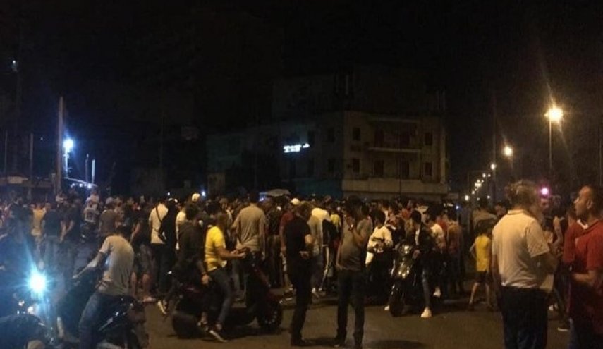 اعتراض و درگیری در طرابلس لبنان + عکس