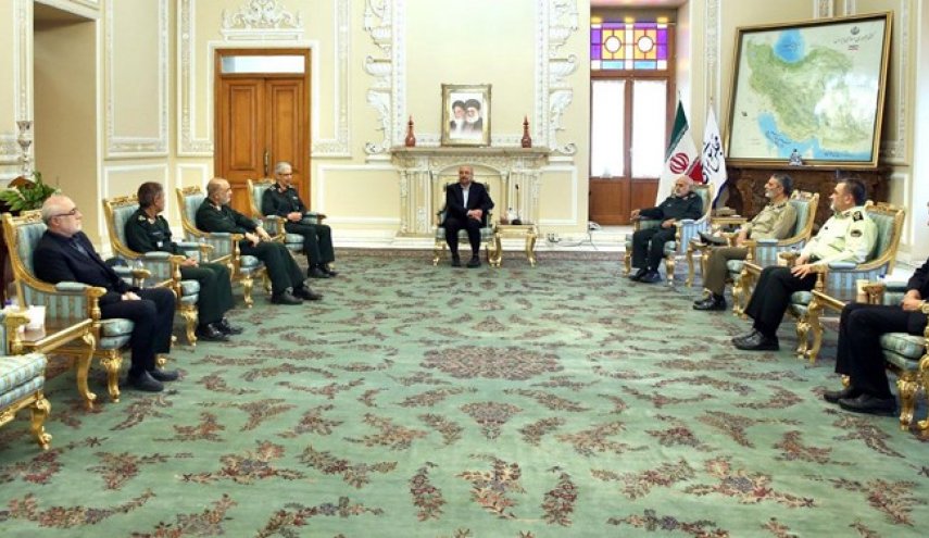 قالیباف: نیروهای مسلح الگوی مردمی شدن اقتصاد و صنعت هستند/ سرلشکر باقری: مردم به مجلس یازدهم دل بسته‌اند