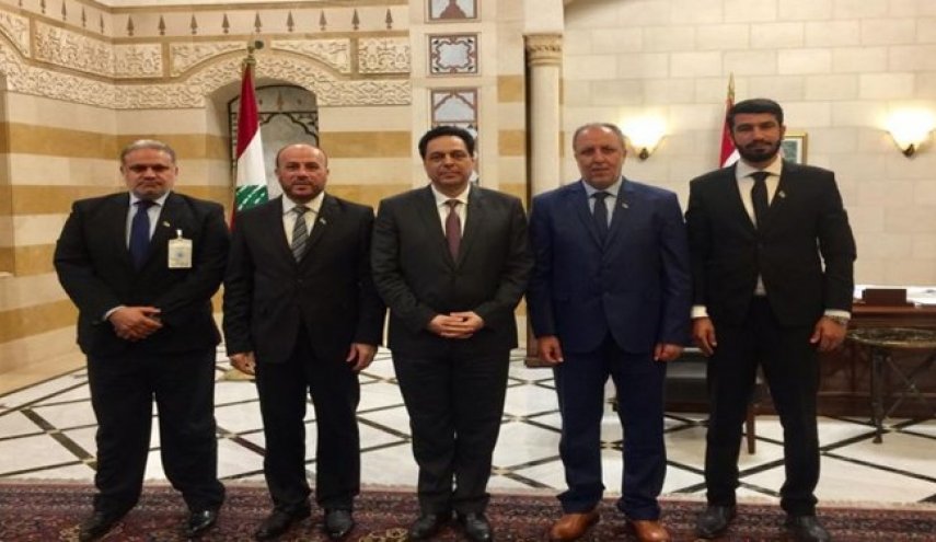 دیدار هیأتی از حماس با نخست‌وزیر لبنان و حزب سوری

