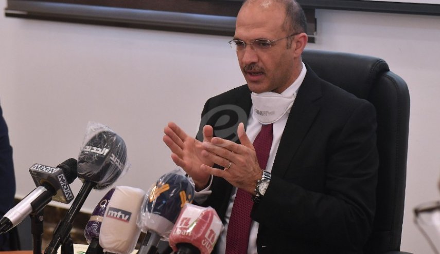 وزير الصحة اللبناني: نجاح وزارة الصحة بمكافحة كورونا هو نجاح كل اللبنانيين 