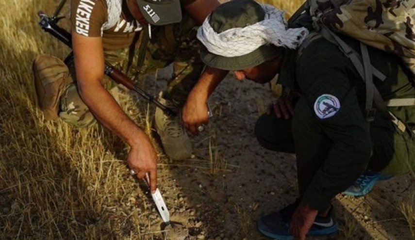 الحشد الشعبی ۳ مقر داعش را در مرکز عراق نابود کرد
