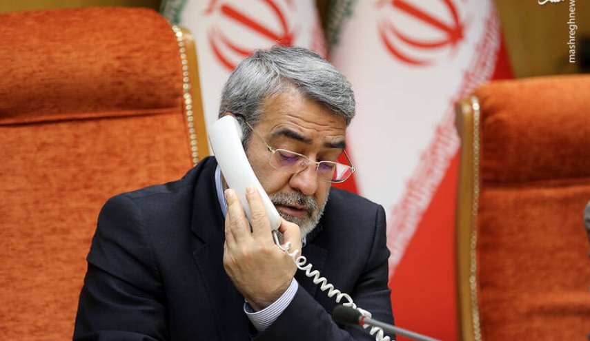 تامین امنیت مرزهای مشترک؛ موضوع گفت و گوی تلفنی وزیر کشور با همتای عراقی
