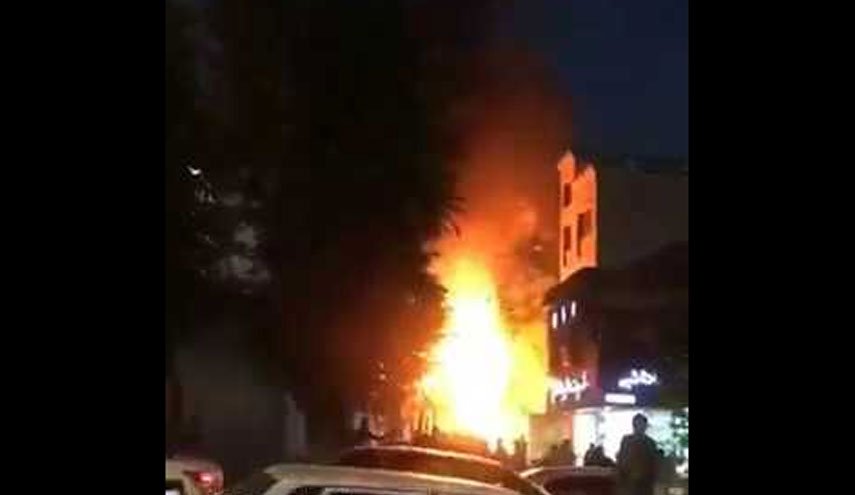 هشدار اورژانس درباره تجمع در محل وقوع حریق کلینیک سینا اطهر