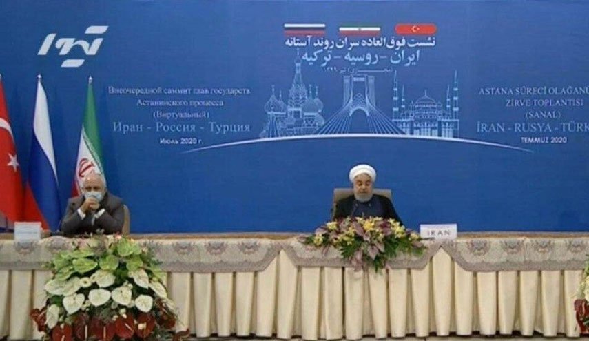 ر وحانی: تنها روند آستانه تنها راه موفق برای حل بحران سوریه است/با قدرت بیشتری از مردم و دولت سوریه حمایت خواهیم کرد/ تروریست‌های آمریکا از منطقه خارج شوند