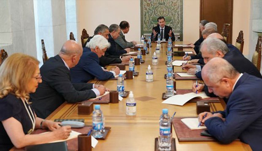 الرئيس السوري يتحدث عن تجربة مهمة شكلت انعكاسا للواقع العام
